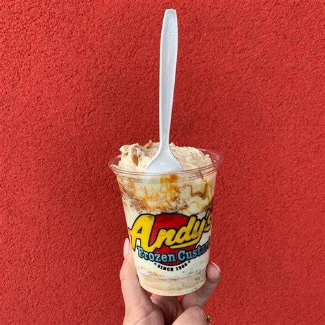 Andy custards - Andy's Frozen Custard. 9507 South Cicero AvenueOak Lawn, IL60453. 9507 South Cicero AvenueOak Lawn, IL60453. (708) 499-1400. Local Store Pages: